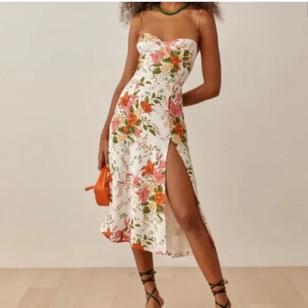 Reformation Juliette Dress in Tropique